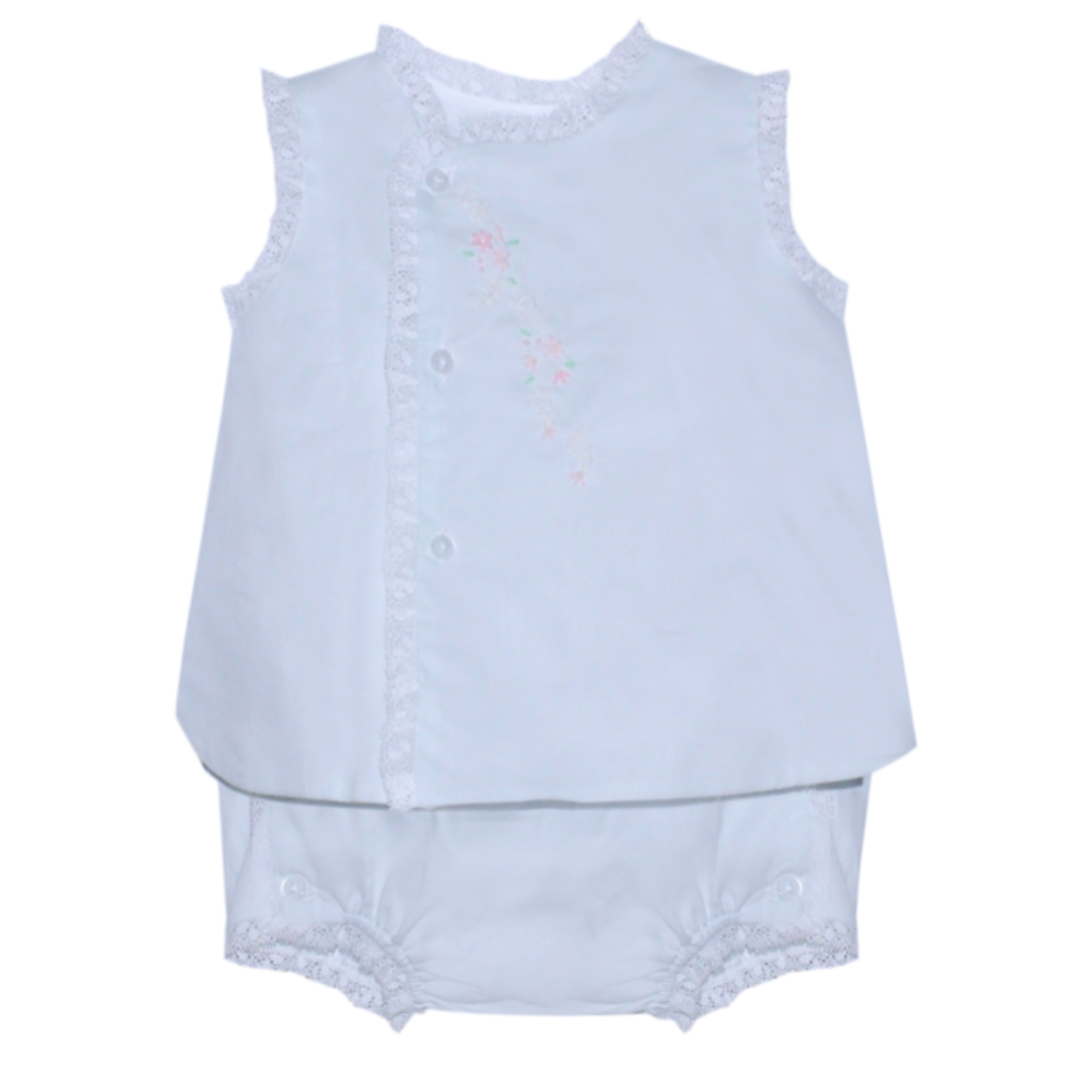 Baby Sen Blue Blanche Diaper Set