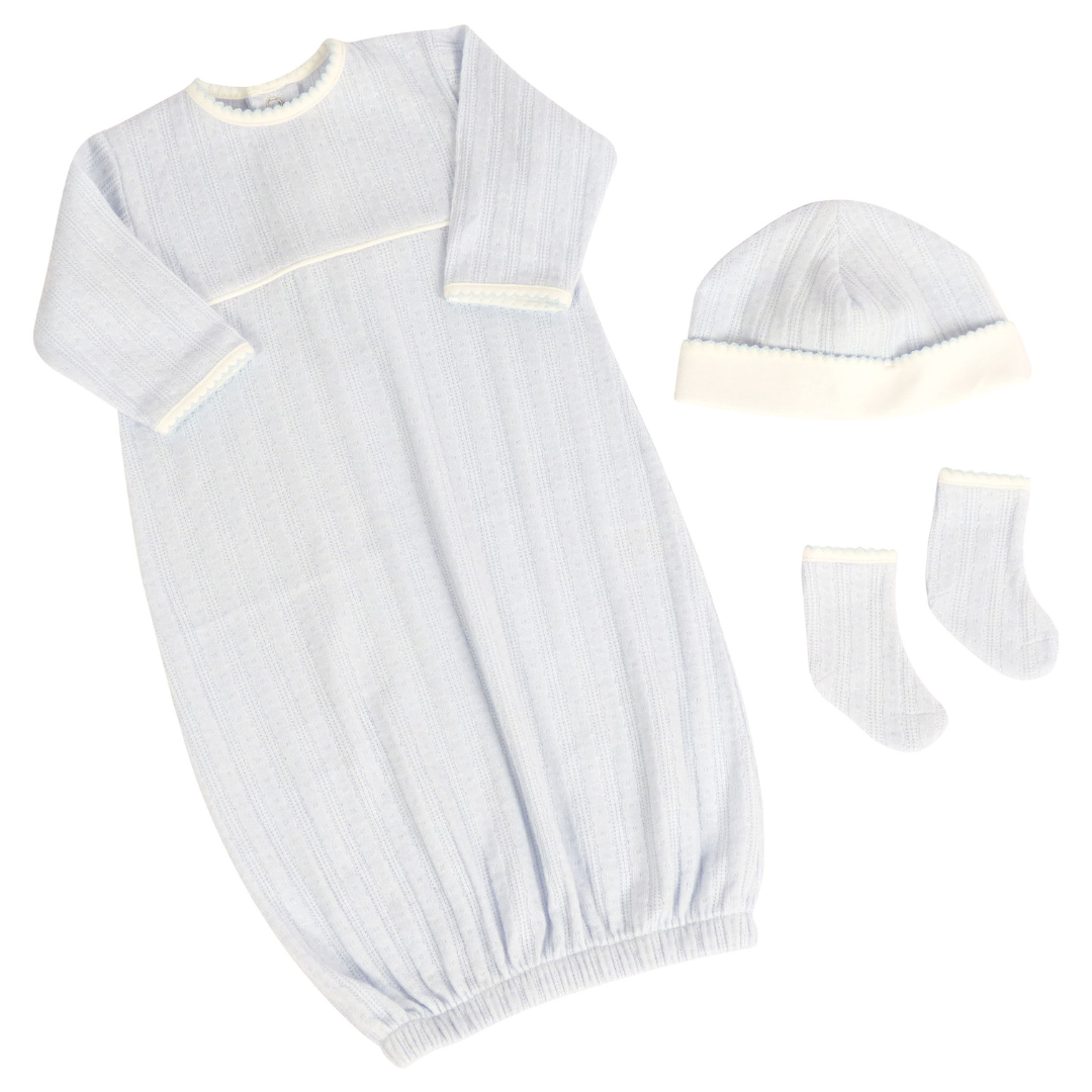 Yellow Lamb Amory Gift Set, Blue