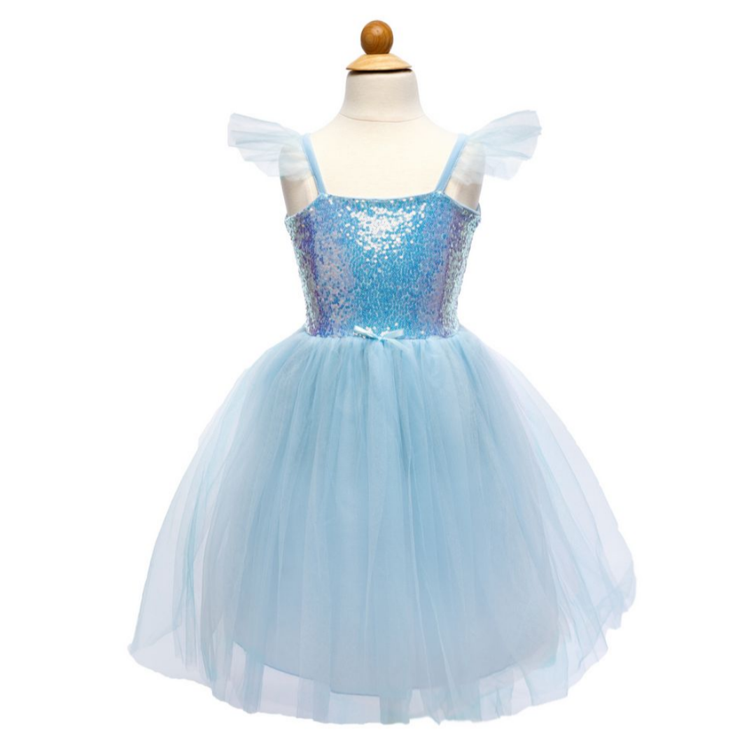 Creative Education Sequins Princess Dress, Blue