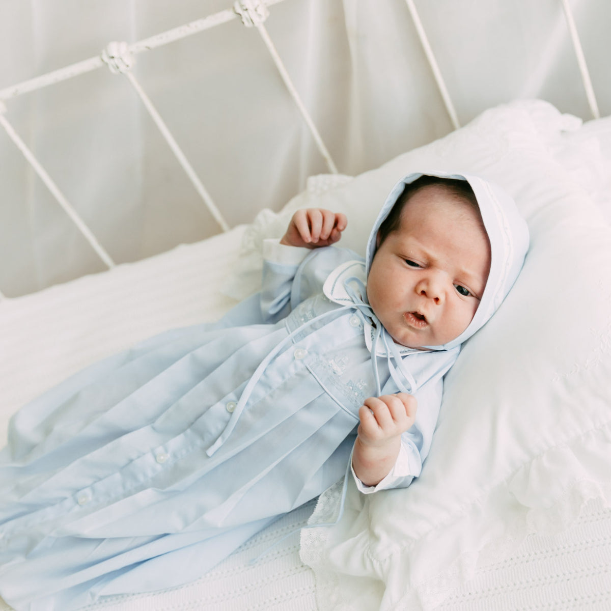 Feltman Brothers Train Pleated Gown