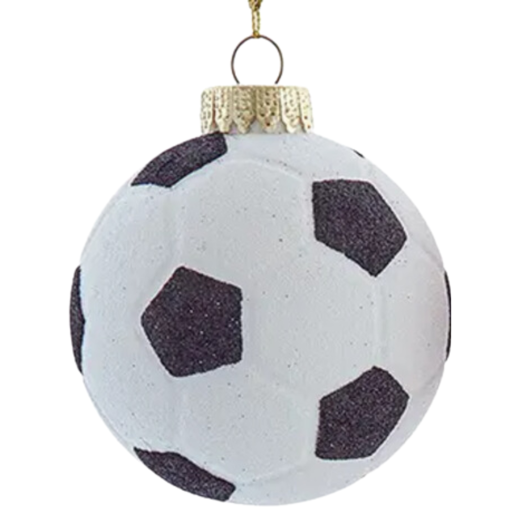 Kurt S. Adler Shatterproof Soccer Ornament