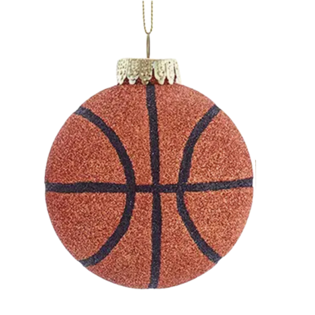 Kurt S. Adler Shatterproof Basketball Ornament