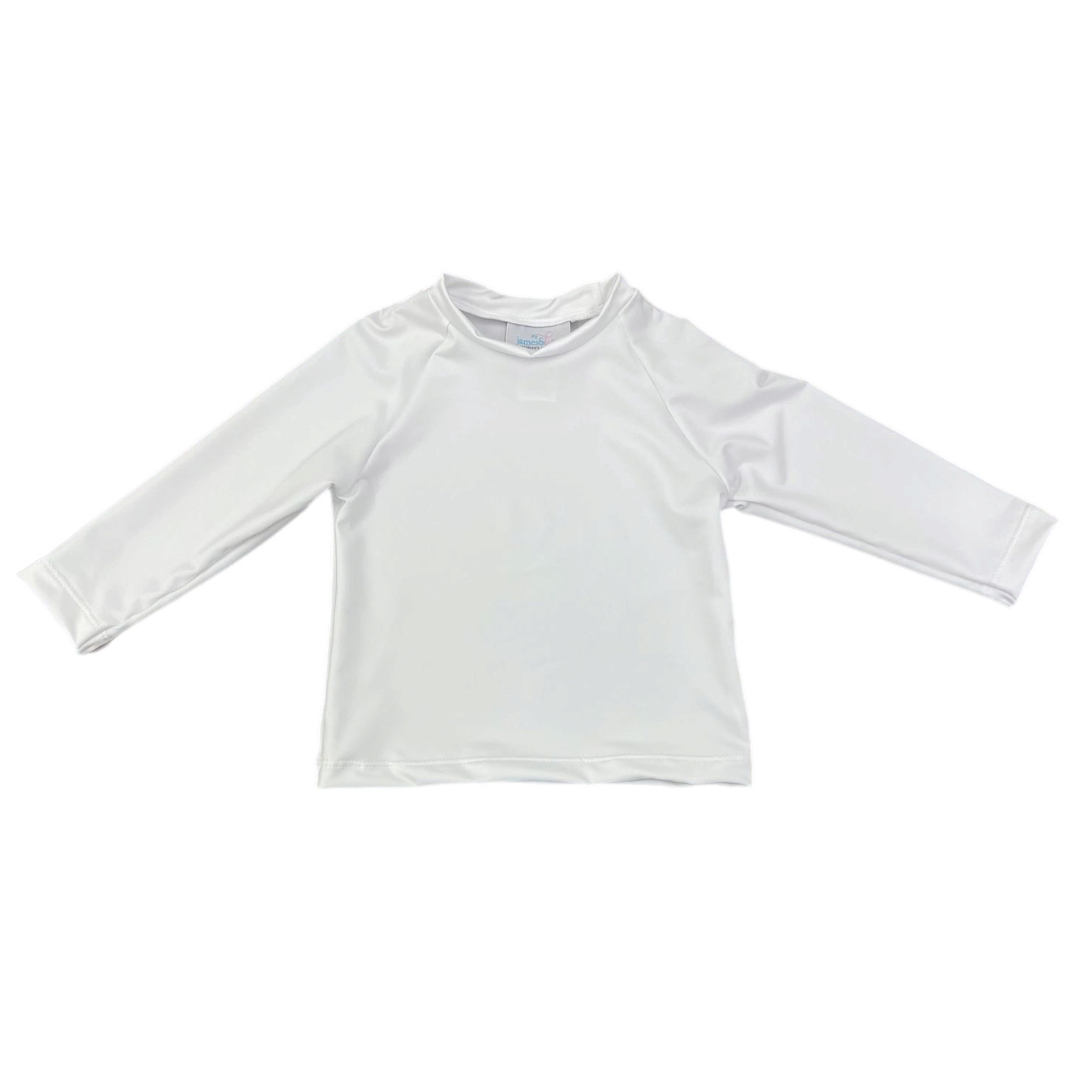 James & Lottie Sammy Rash Guard, White