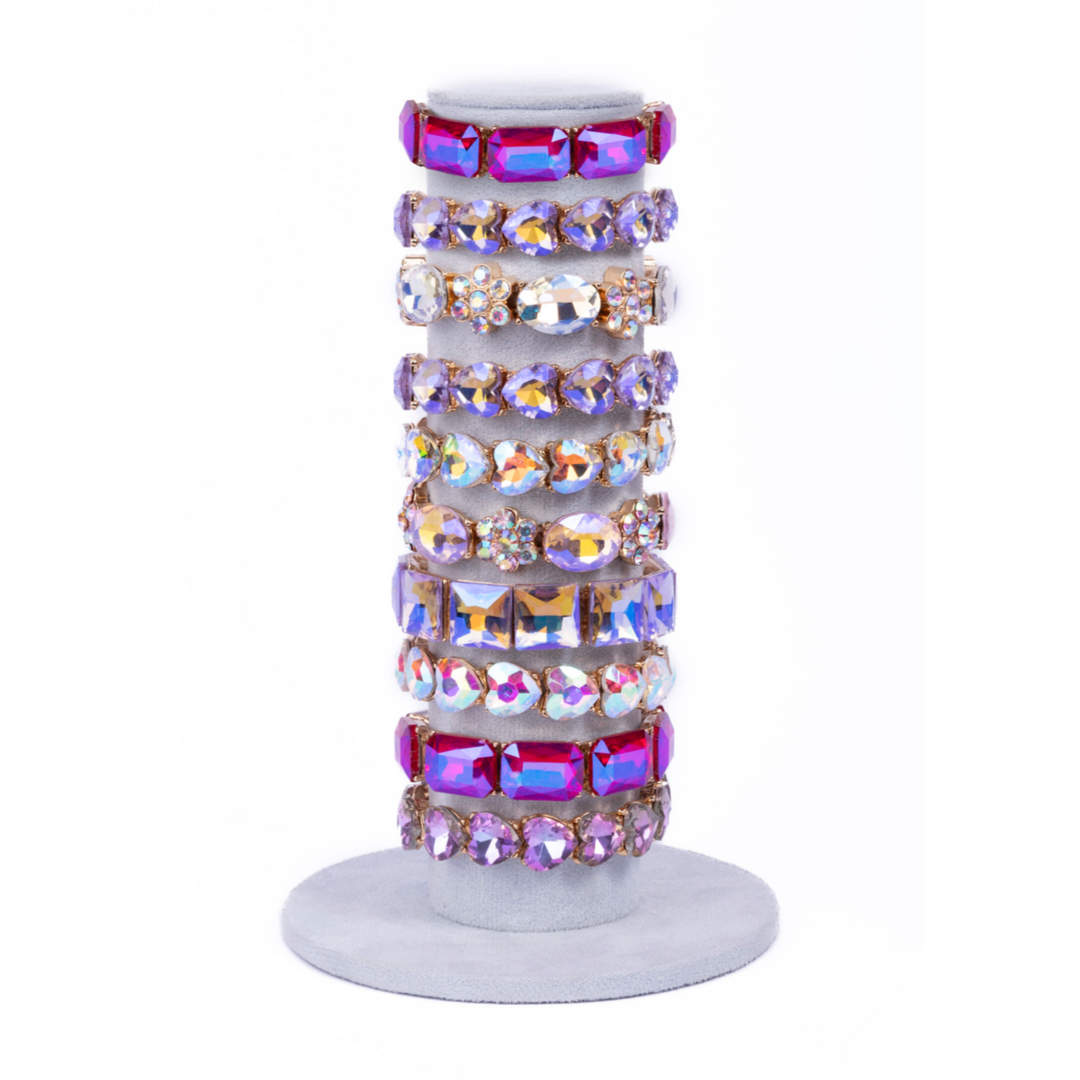 Creative Education Rising Star Chunky Gem Bracelets
