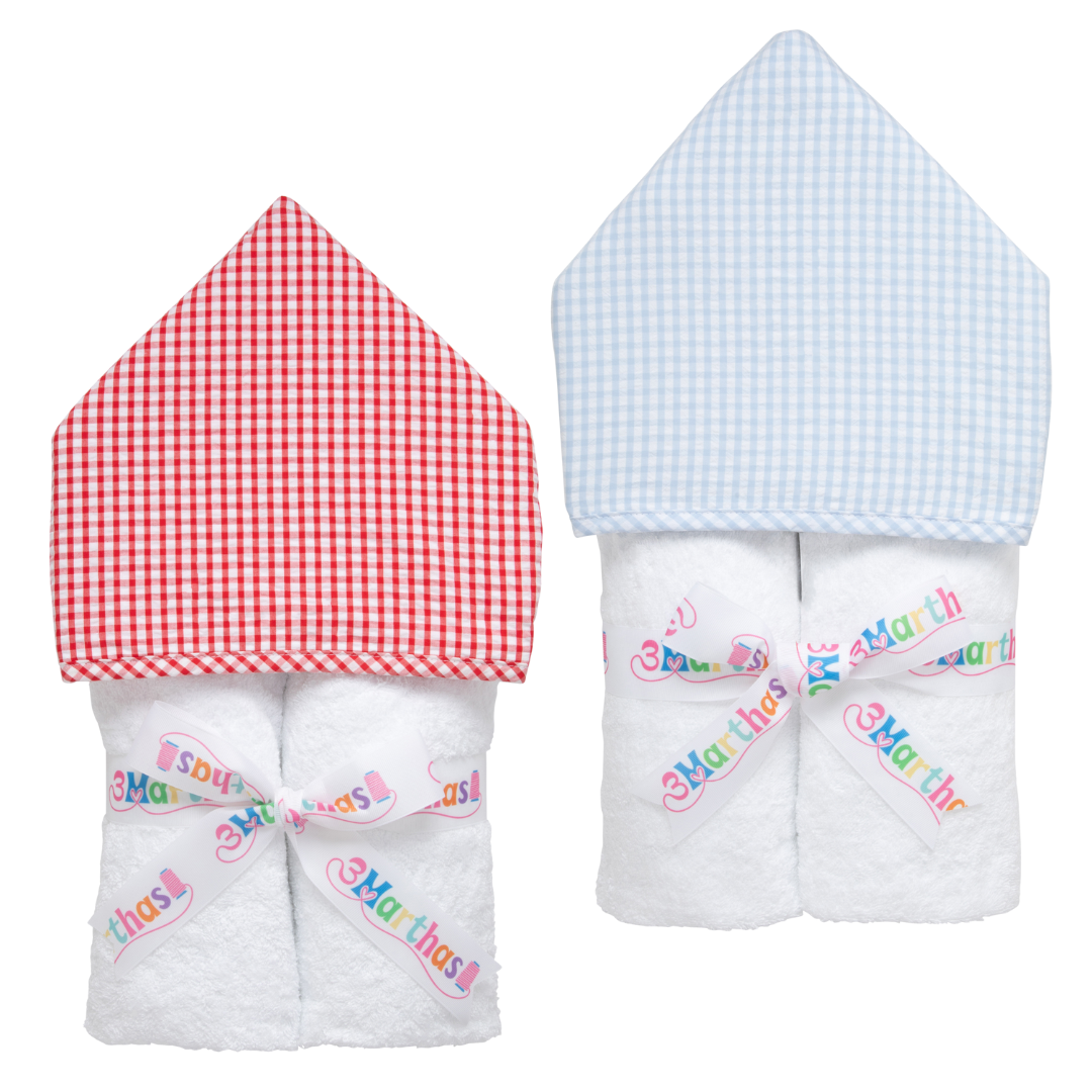 3 Martha's Big Check Everykid Towel