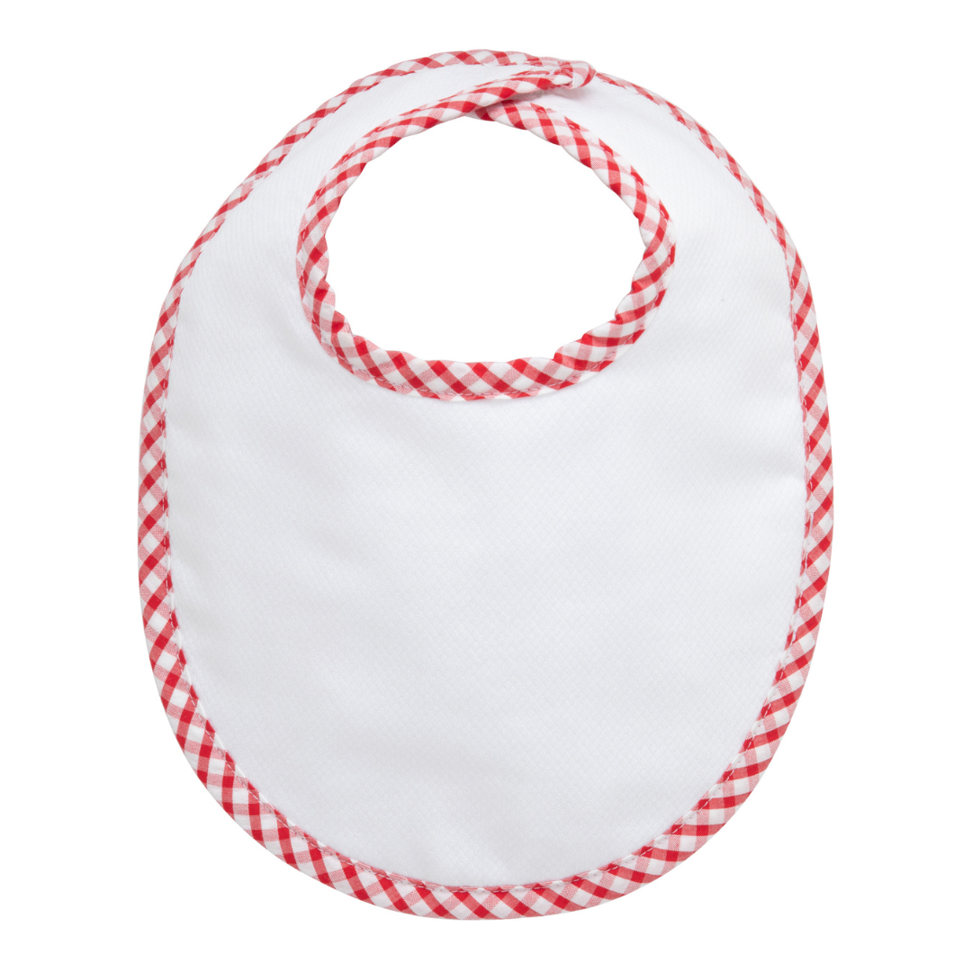3 Martha's Big Check Basic Bib