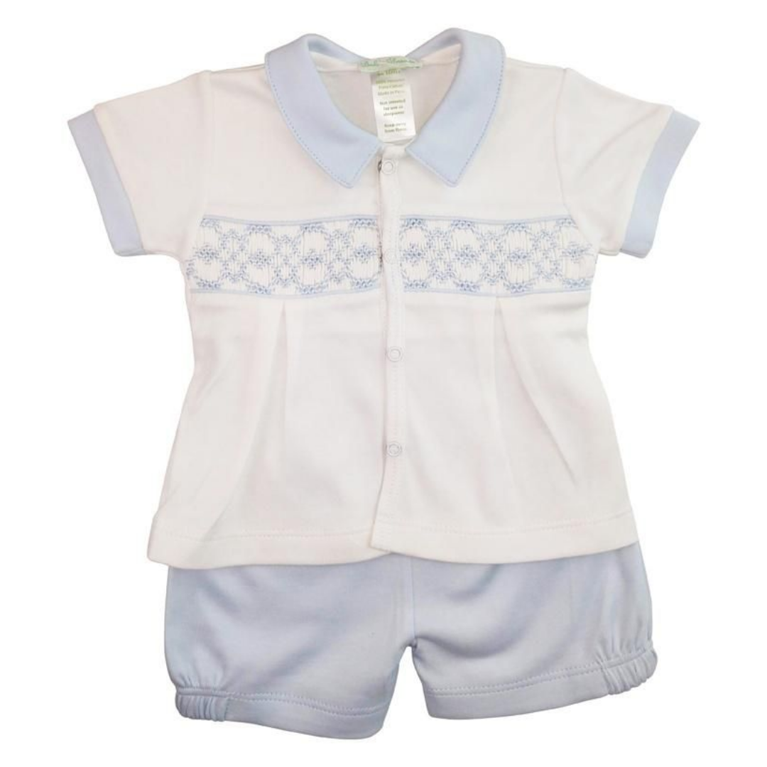 Baby Threads Hand Smocked Diaper Set