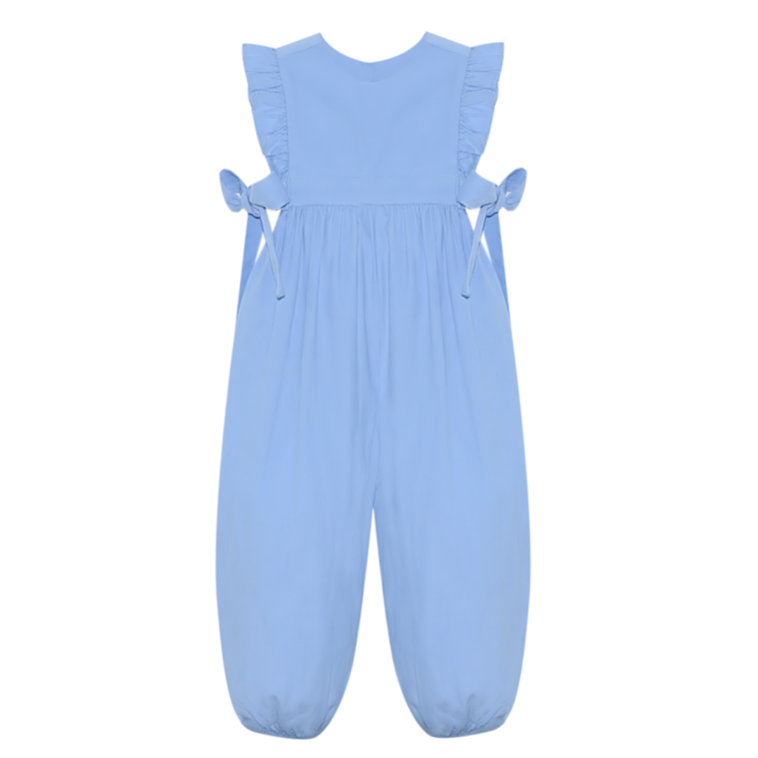 Remember Nguyen Blue Abigail Girl Long Romper
