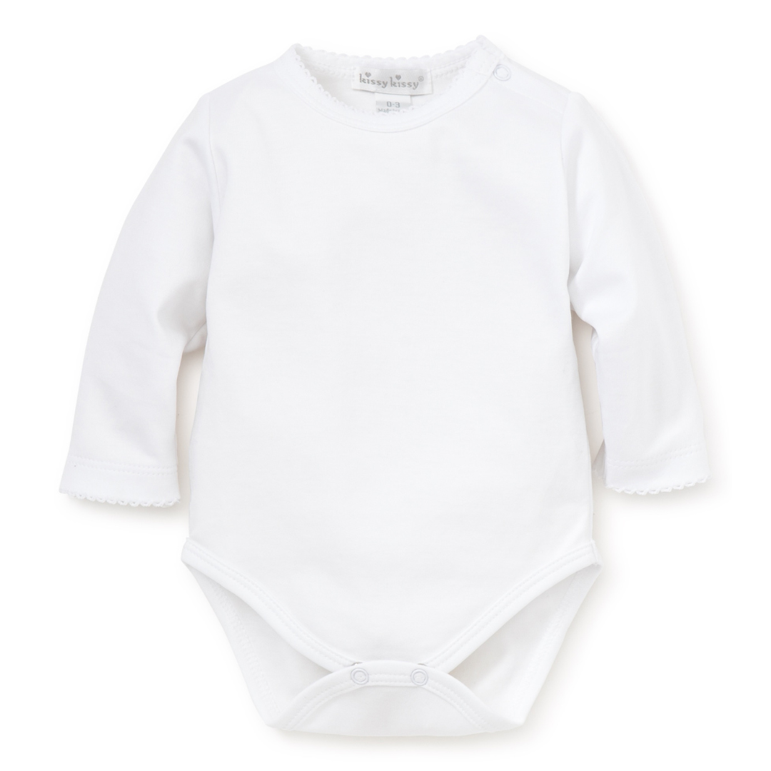 Kissy Kissy Basic Long Sleeve Bodysuit