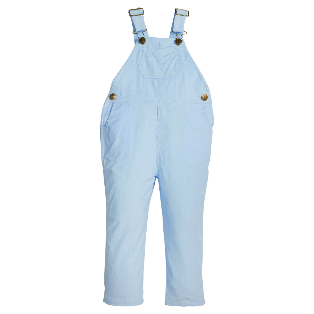 Little English Essential Overall, Light Blue Corduroy