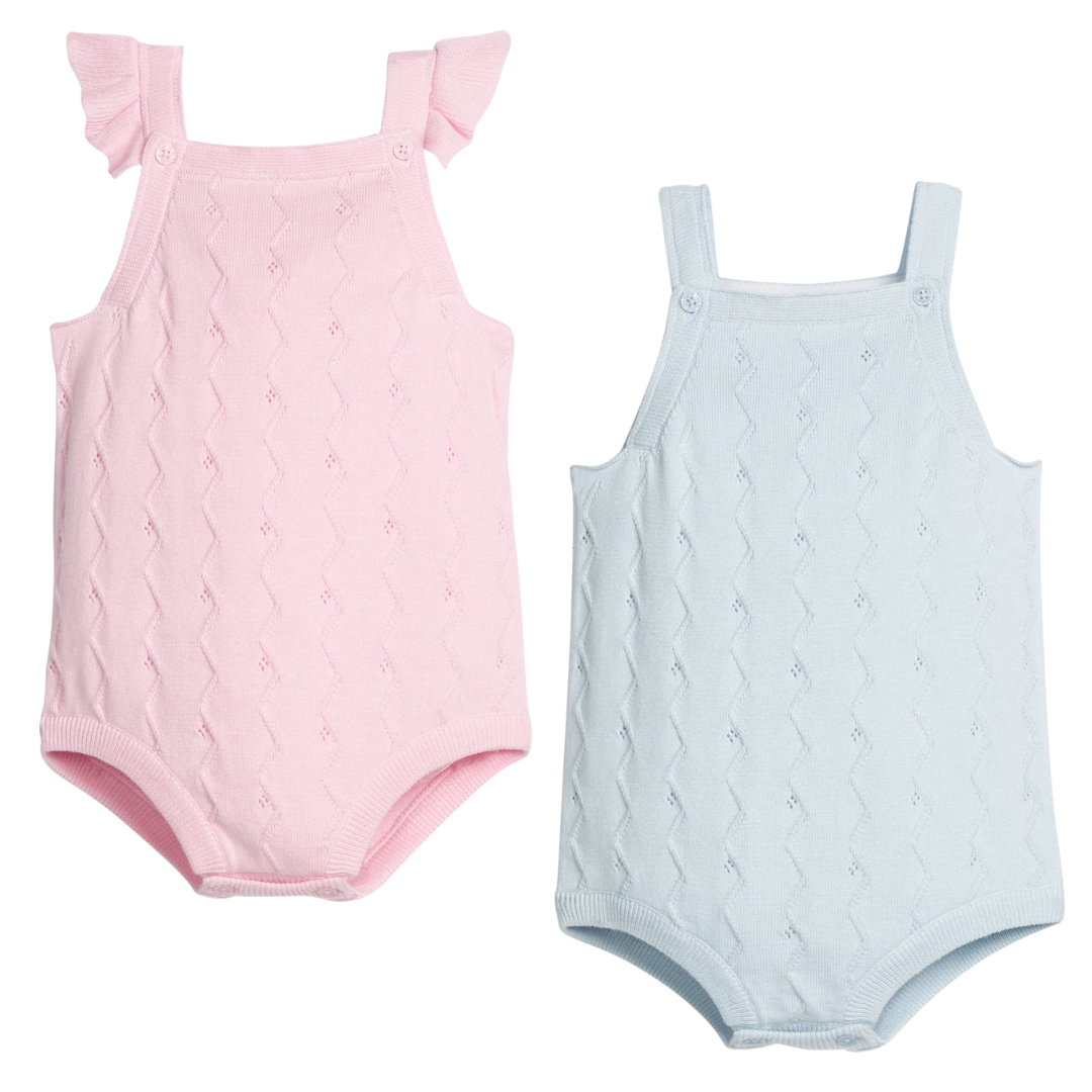 Little English Pointelle Knit Bubble