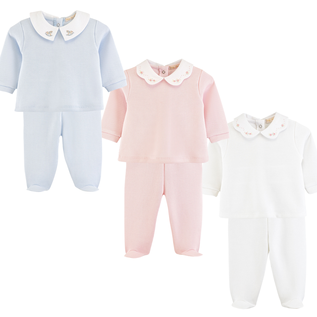 Baby Club Chic English Knot Top and Pant Set