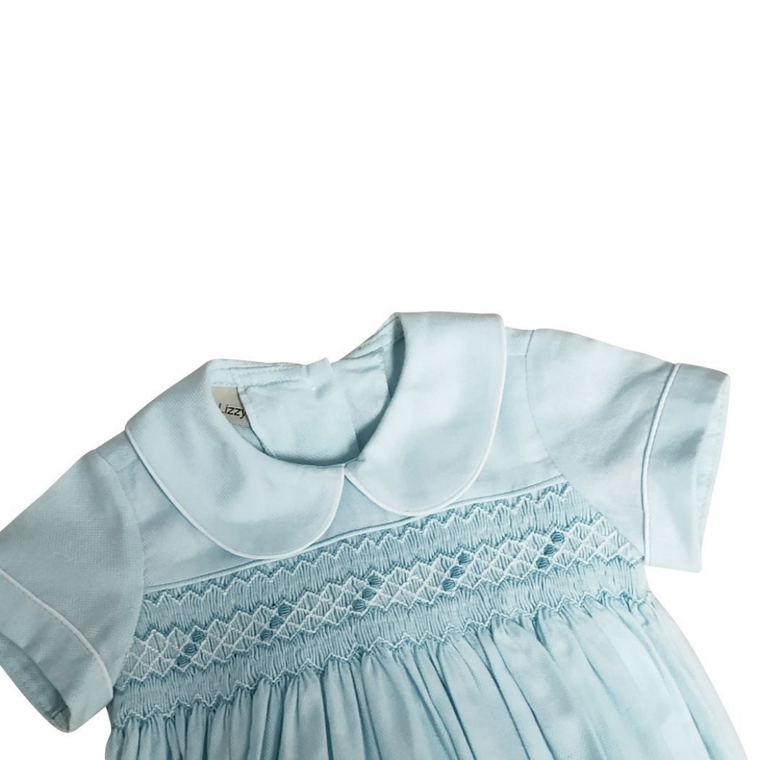 Marco & Lizzy Classic Mint Smocked Bubble