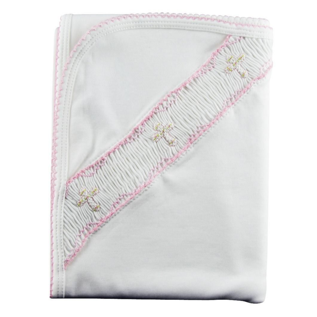 Baby Threads Girl Cross Blanket