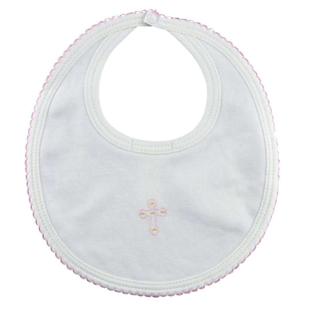 Baby Threads Girl Cross Bib