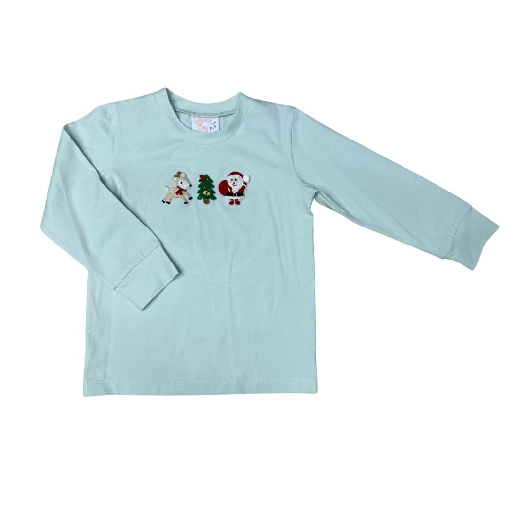 Whimsy Bay Christmas Crew Long Sleeve Shirt