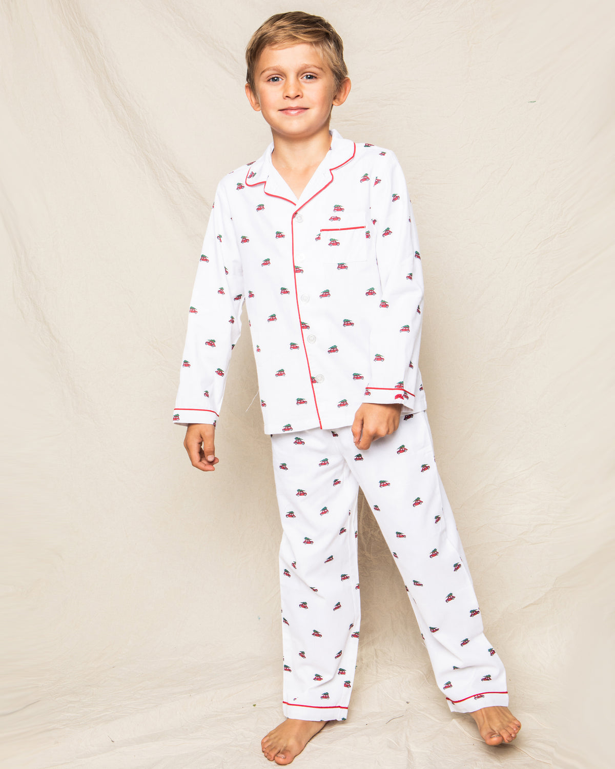 Petite Plume Kid's Twill Pajama, Holiday Journey