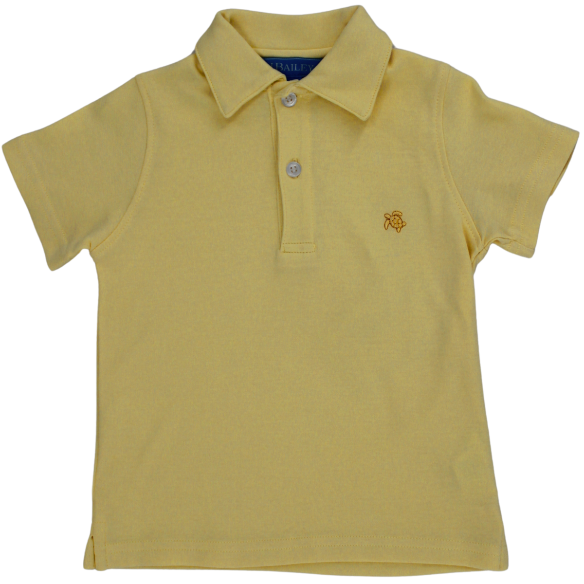 Bailey Boys Short Sleeve Polo, Yellow