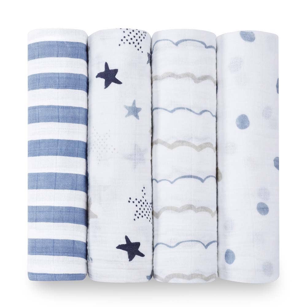 Aden & Anais Rock Star Classic Swaddles