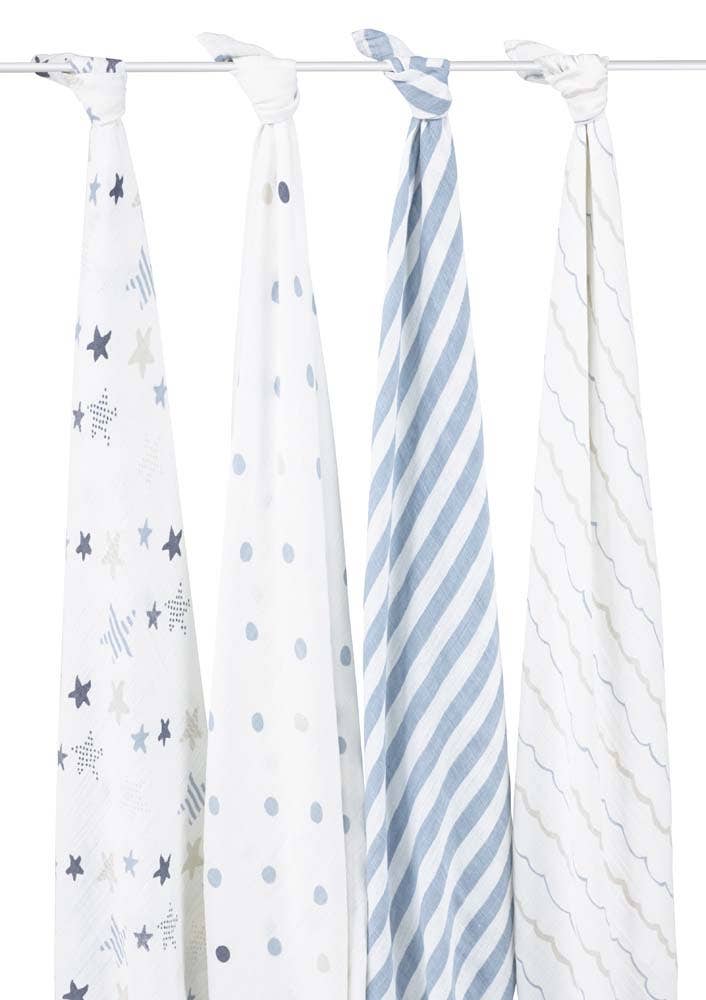 Aden & Anais Rock Star Classic Swaddles