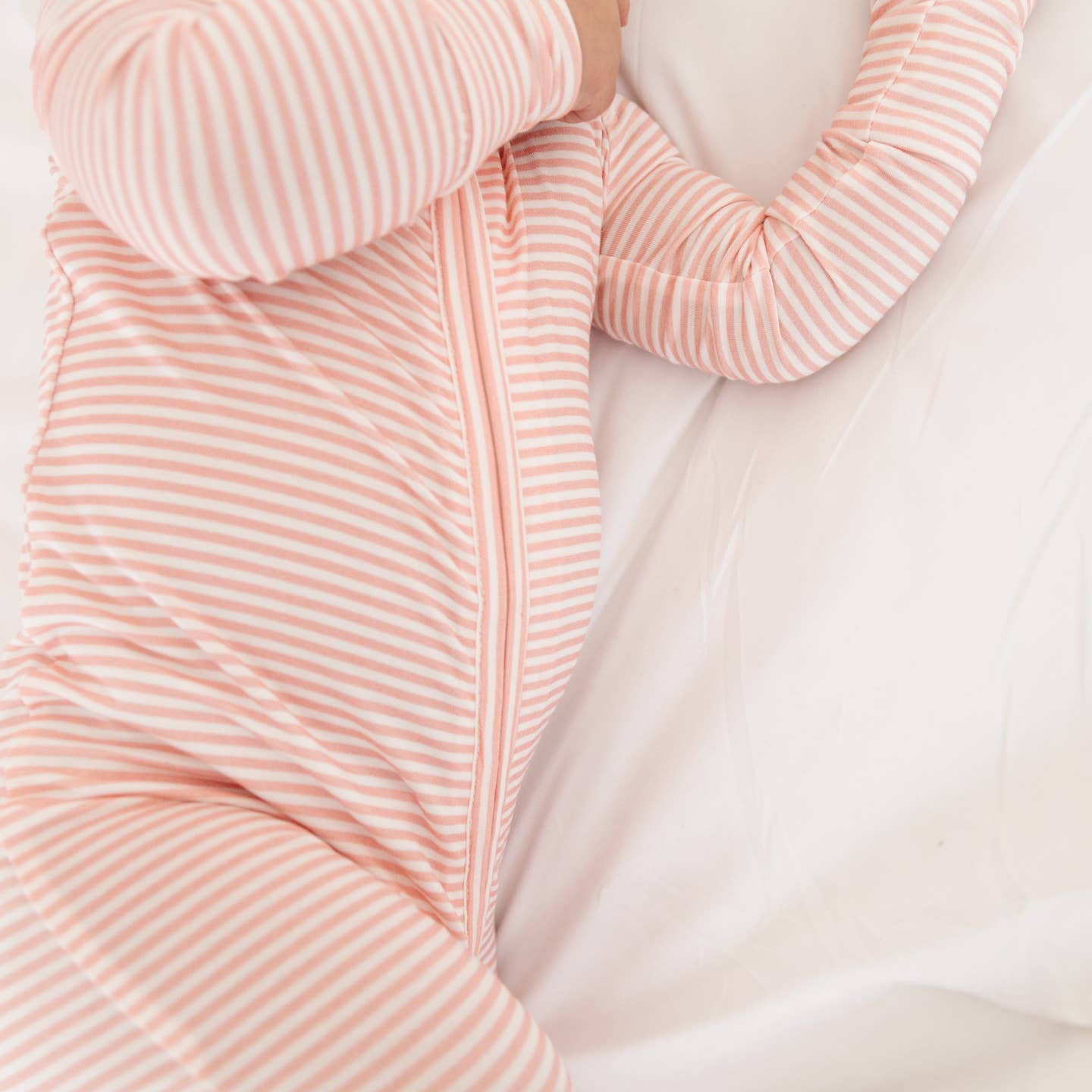 Motette Peony Stripe Bamboo Sleeper