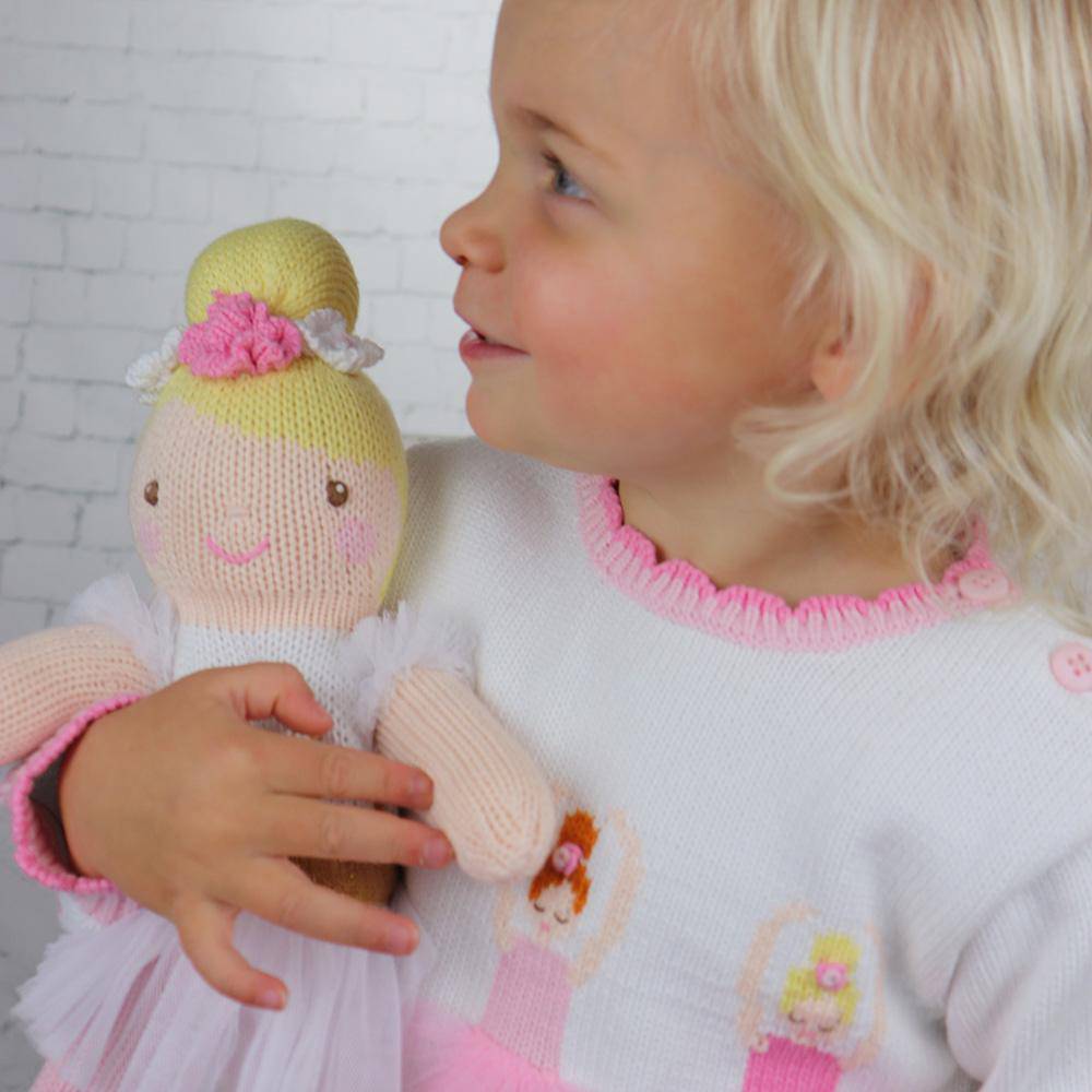 Zubels Blakely the Ballerina Knit Doll