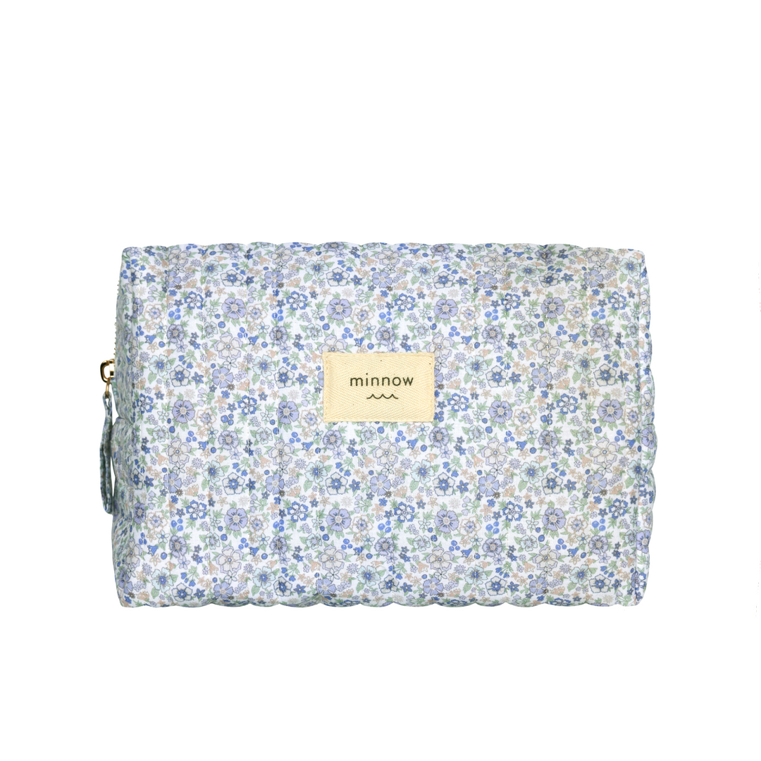 Minnow Slate Floral Travel Pouch