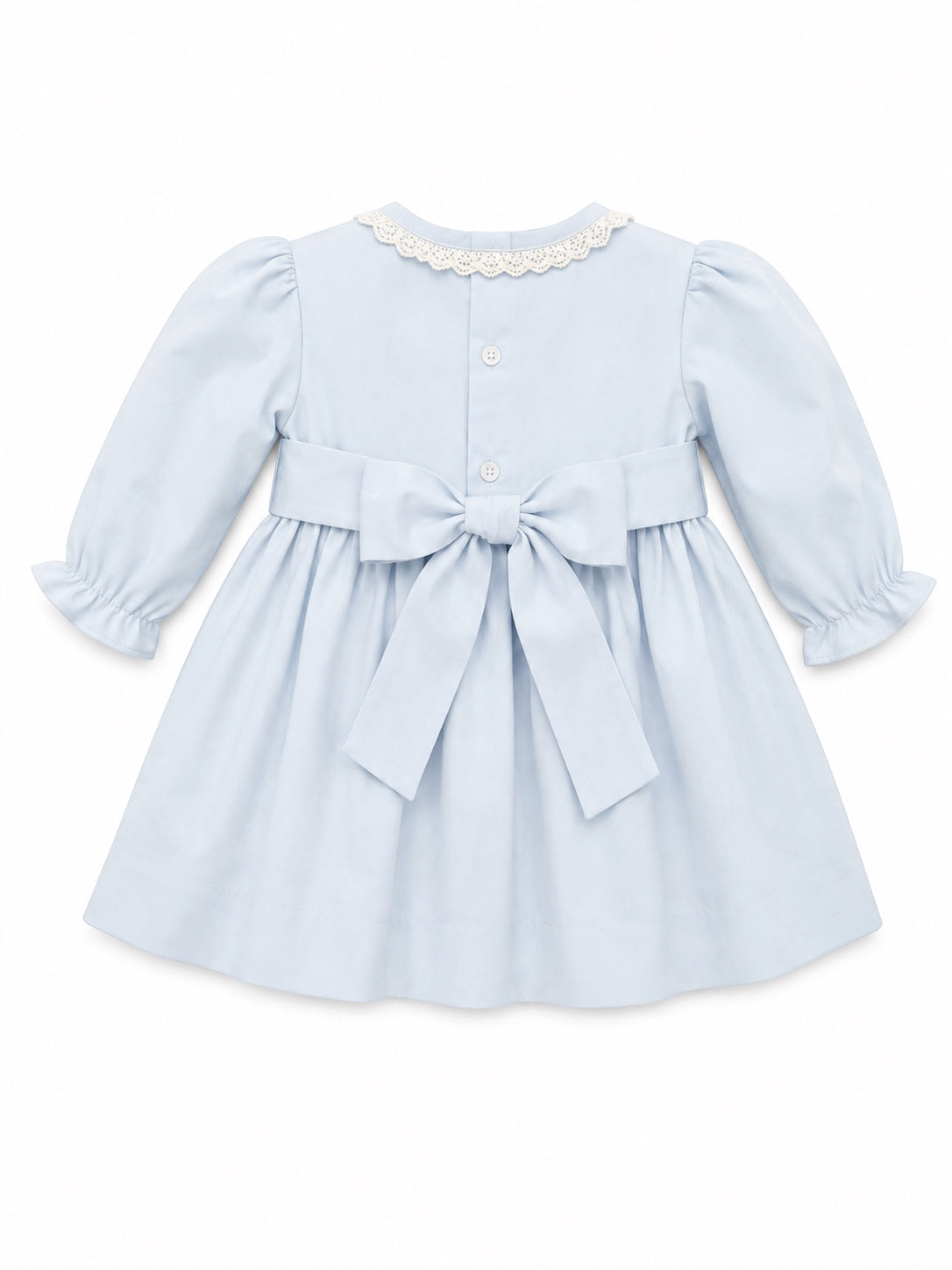 Carriage Boutique Light Blue Long Sleeve Dress