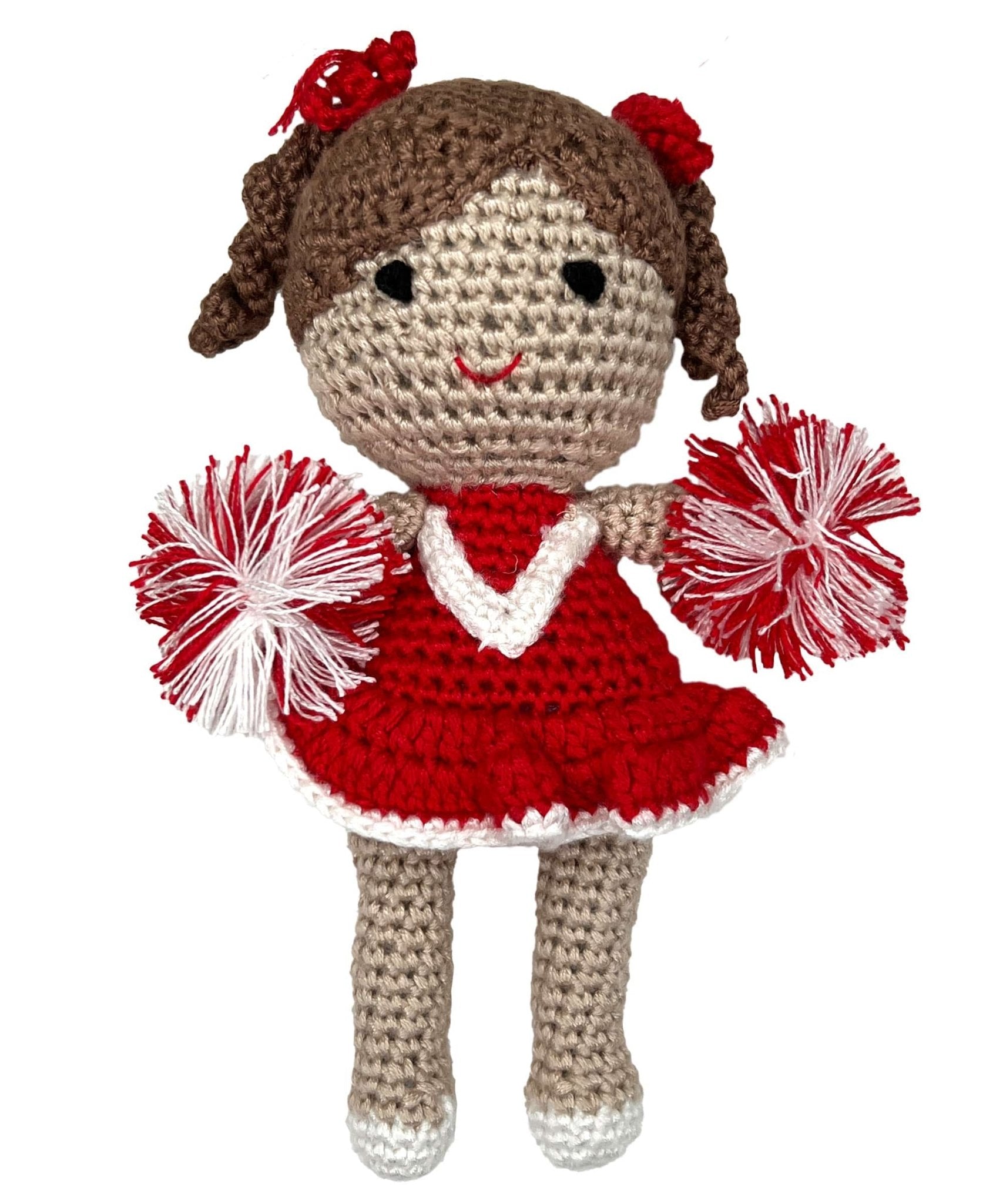 Zubels Cheerleader Knit Small Rattle