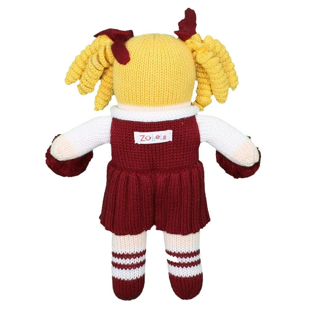 Zubels Cheerleader Knit Rattle