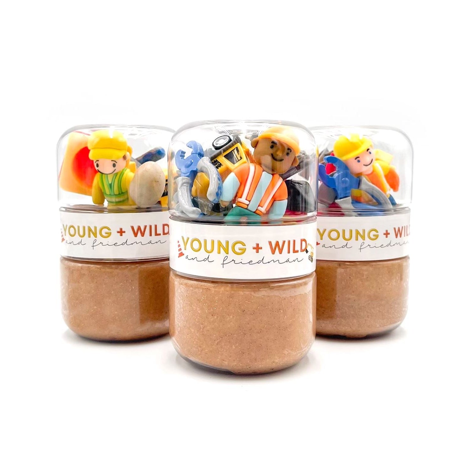 Young + Wild & Friedman Construction Grab & Go Dough Jar
