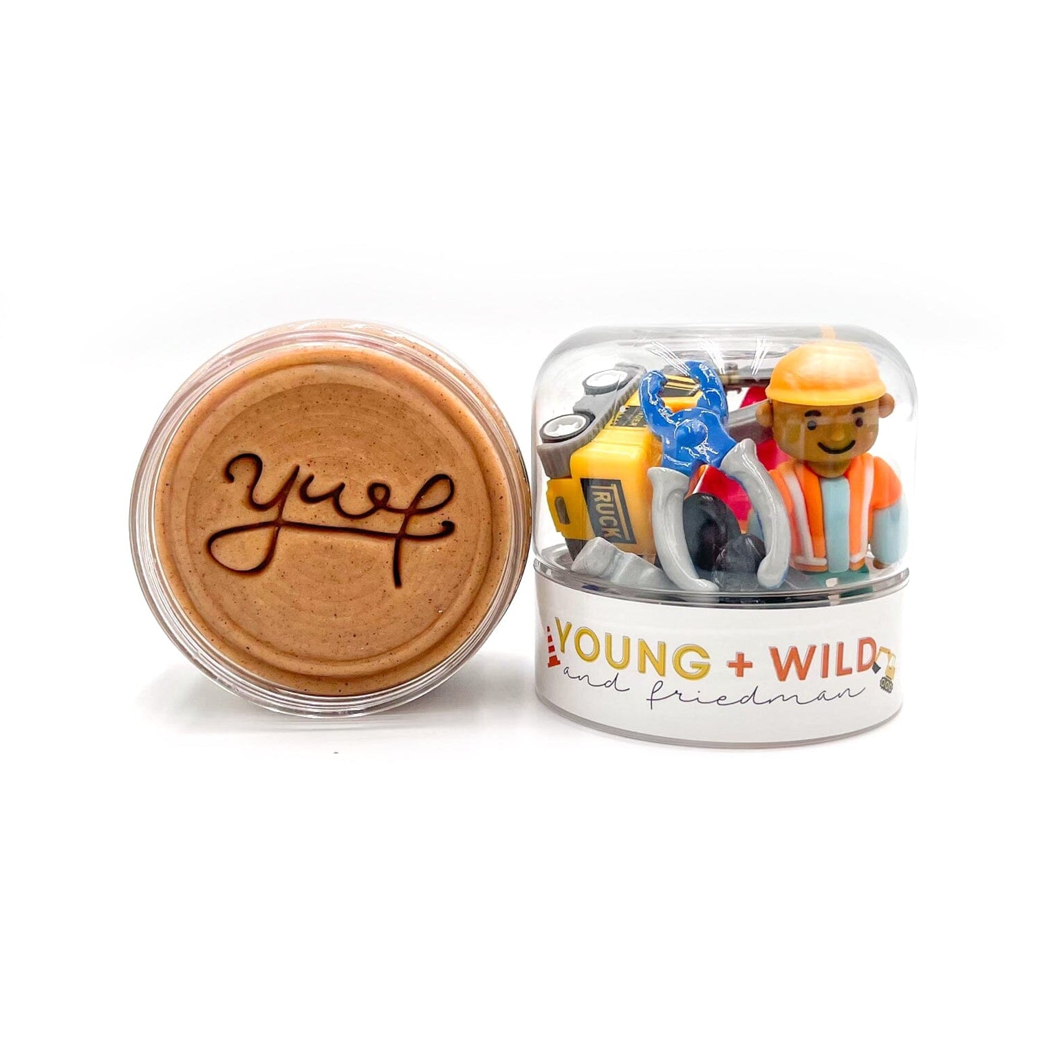 Young + Wild & Friedman Construction Grab & Go Dough Jar