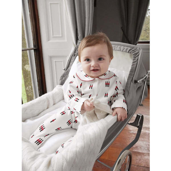 Rachel Riley Soldier Print Babygro