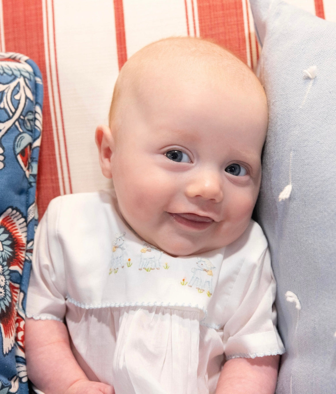 Yellow Lamb Lambikins Woven Bubble