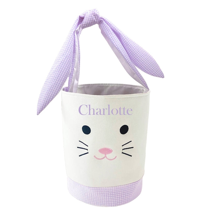 Bits & Bows Bunny Basket, Lavender