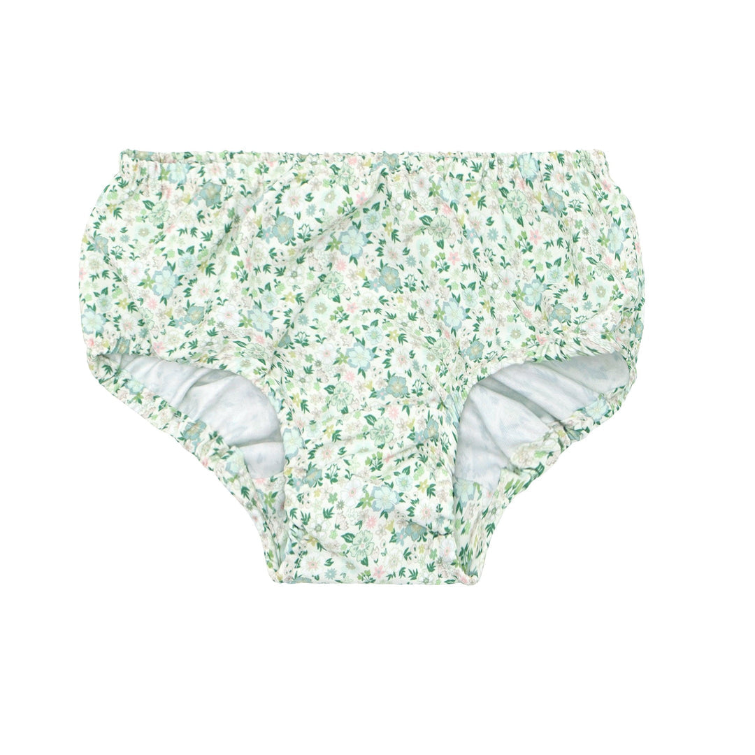 Minnow Sea Marsh Floral Diaper Bloomer Cover