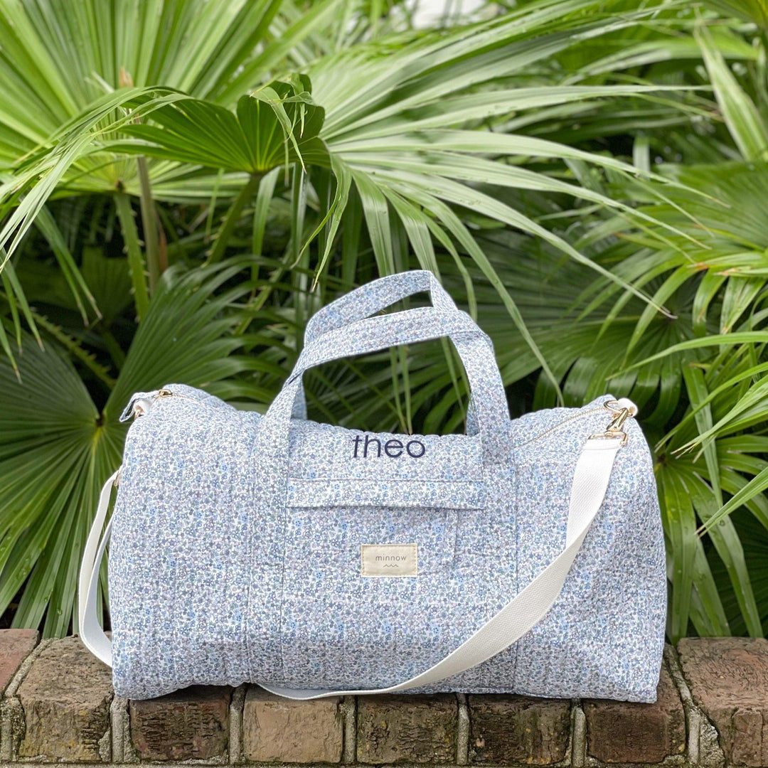 Minnow Oasis Slate Floral Weekender Bag