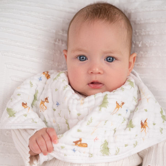 Aden & Anais Disney + Friends Bambi Forest Burpy Bib