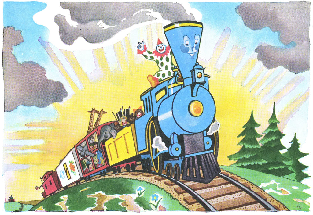 Yottoy The Little Engine That Could Hardcover Book