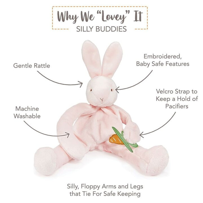 Bunnies by the Bay Blossom Bunny Silly Buddy