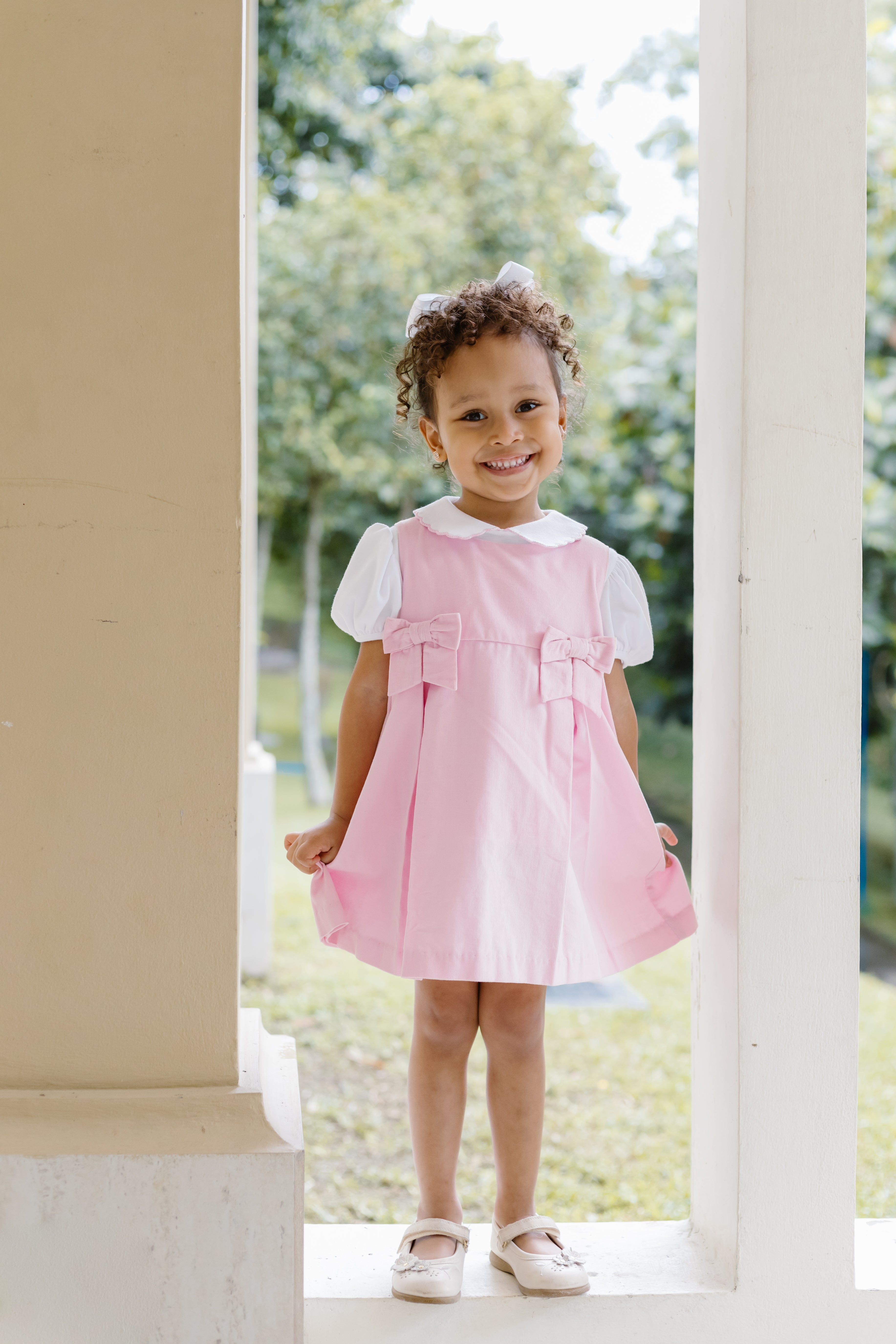 Zuccini Debrah Jumper, Pink Corduroy