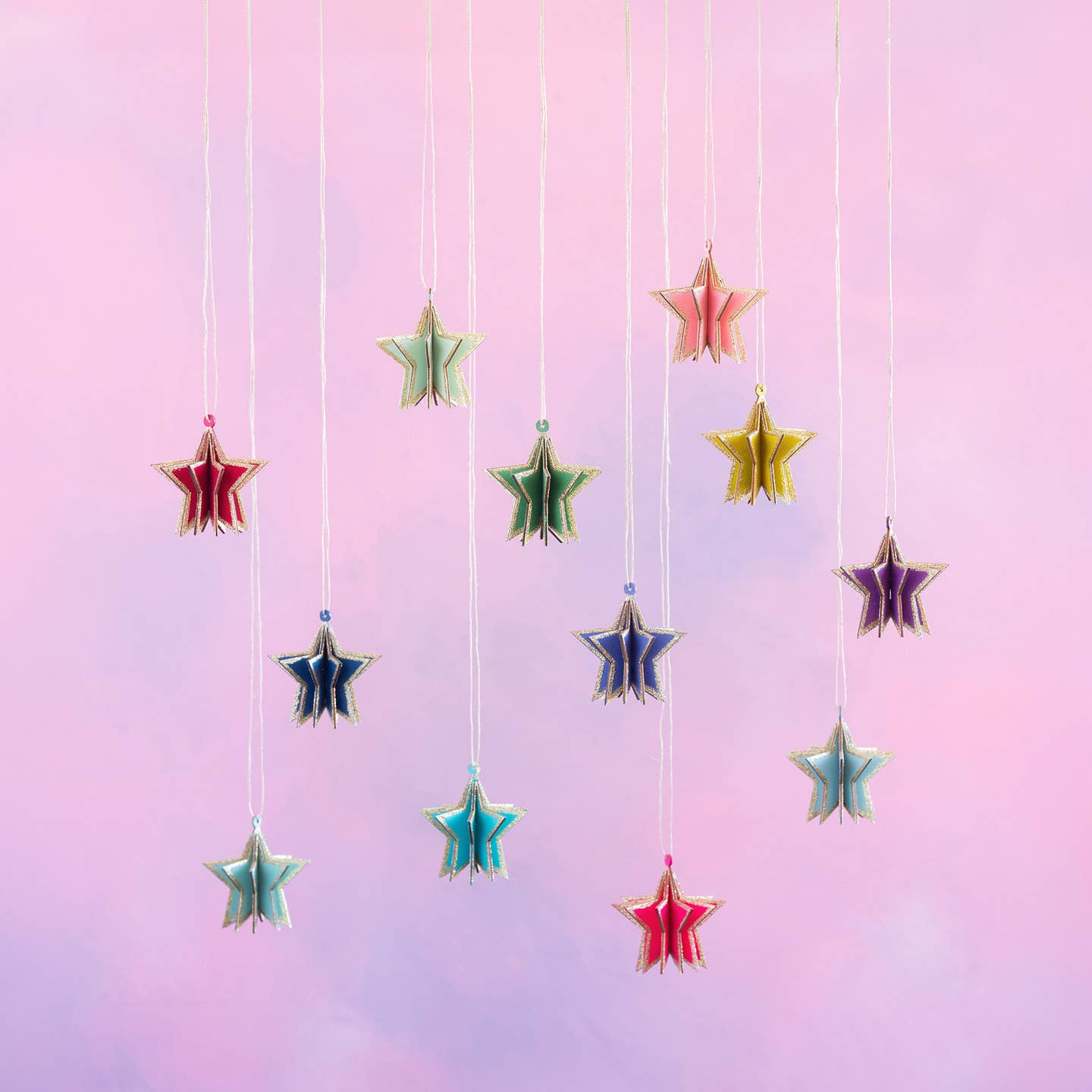 Glitterville Star Bizarre Ornament