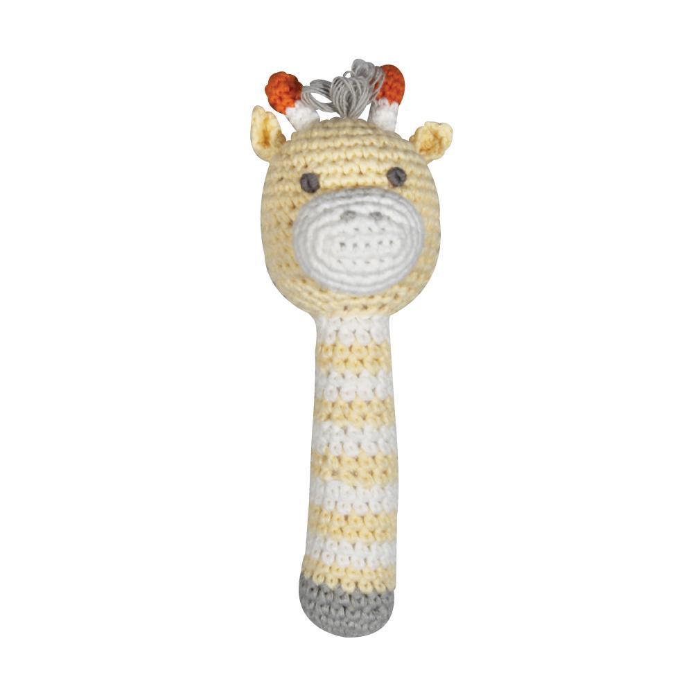 Zubels Crochet Stick Giraffe Rattle