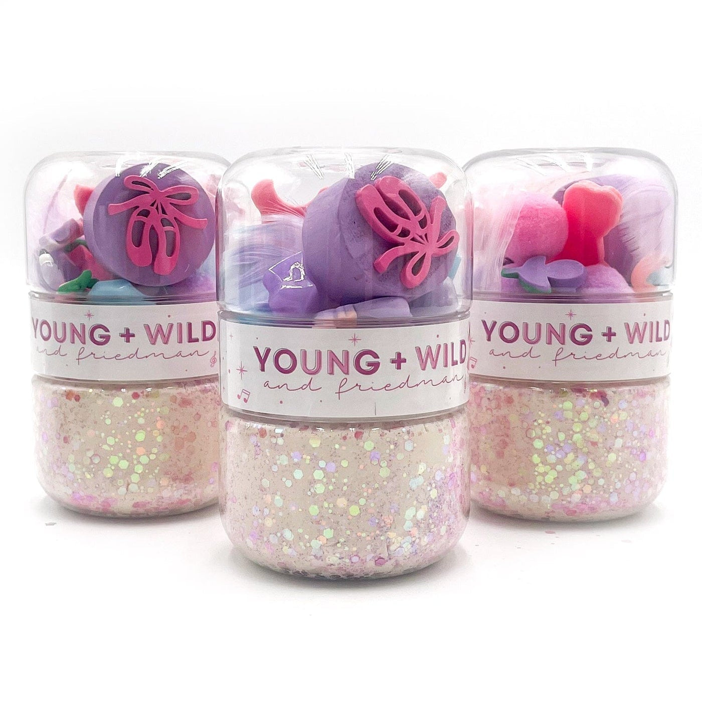 Young + Wild & Friedman Ballet Grab & Go Dough Jar