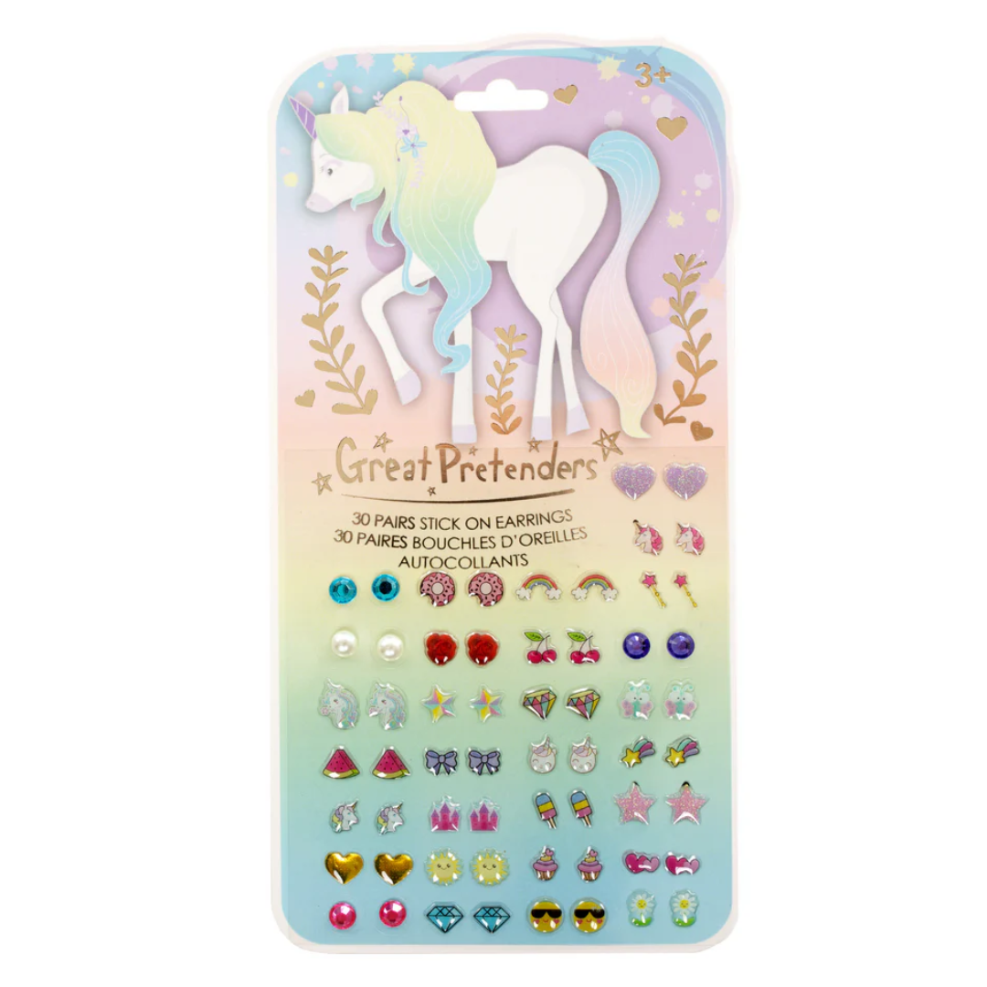 Creative Education Whimsical Unicorn Sticker Earrings