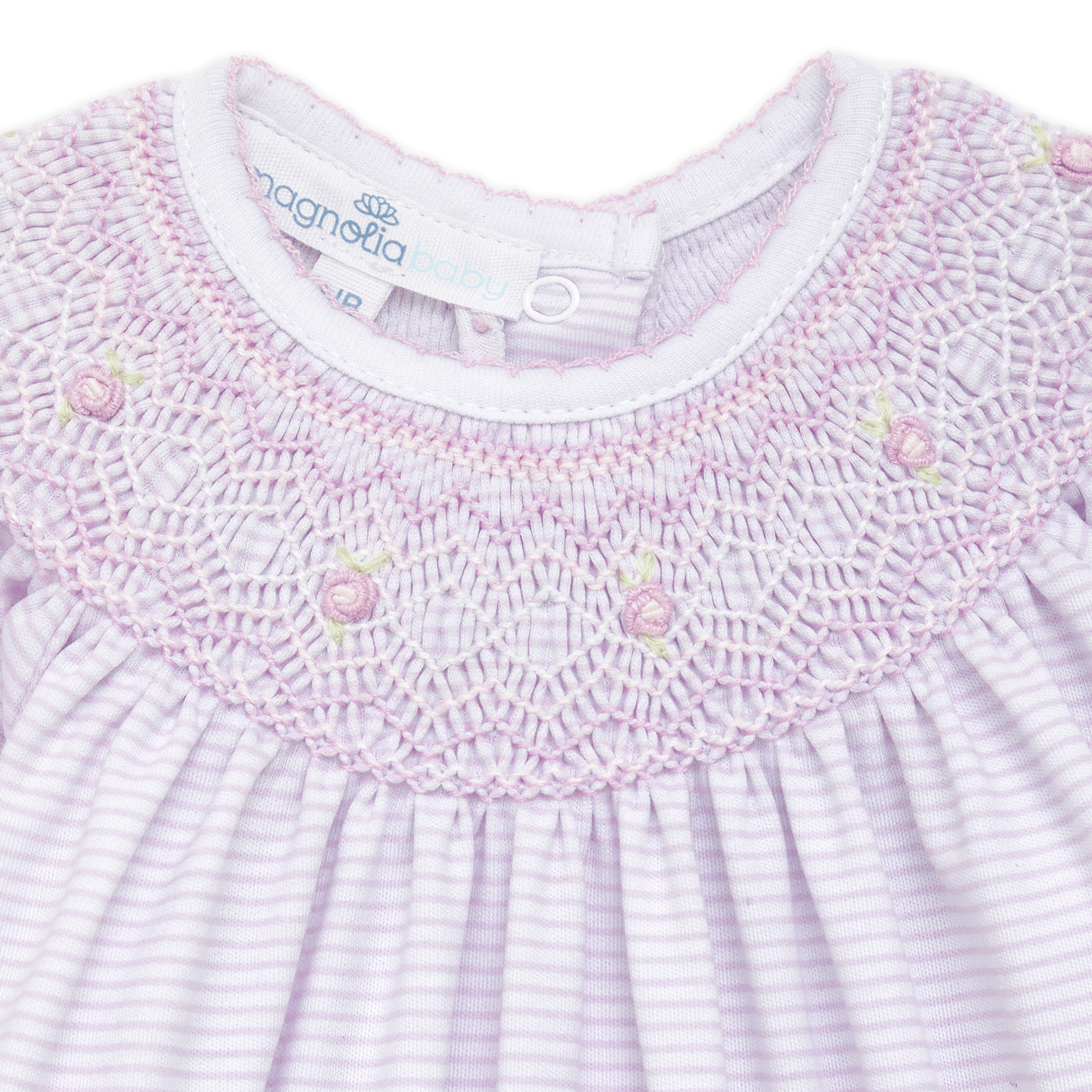 Magnolia Baby Pink Julia Bishop Footie