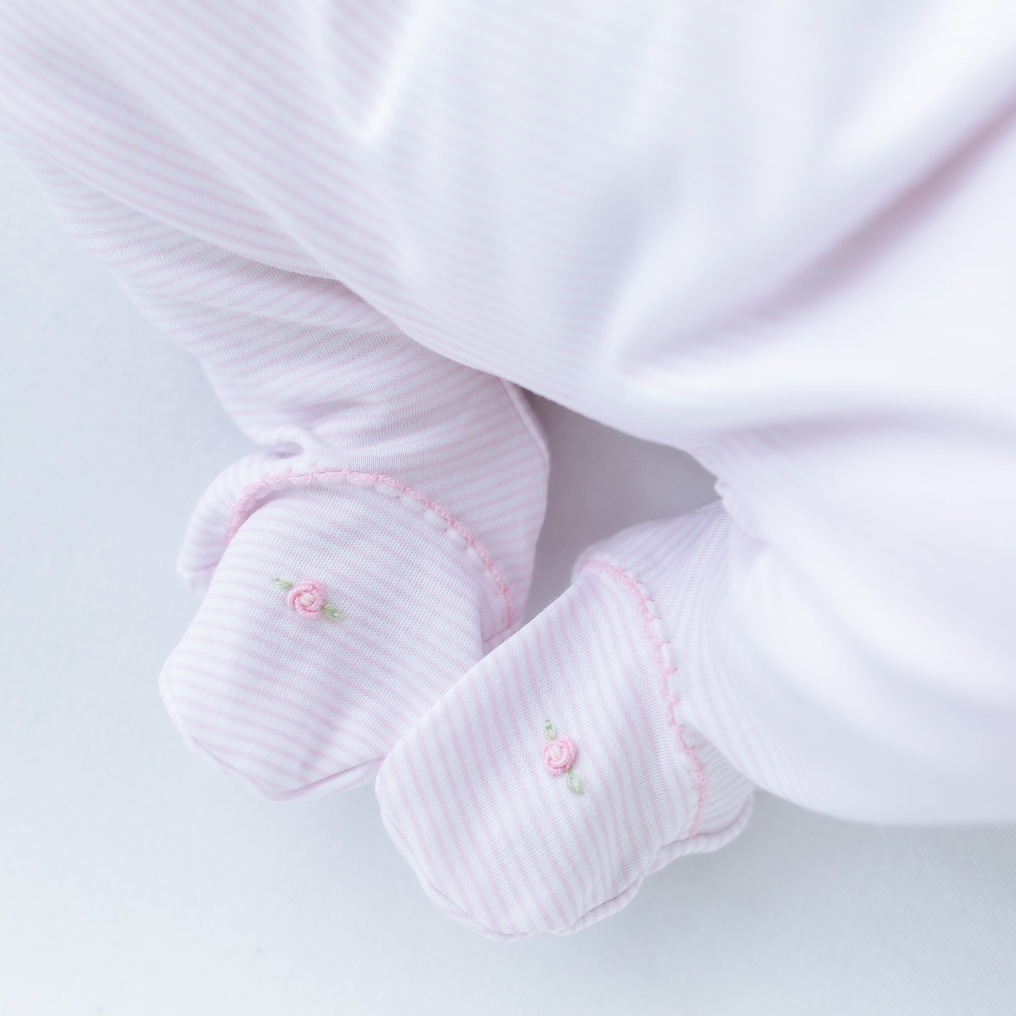 Magnolia Baby Pink Julia Bishop Footie