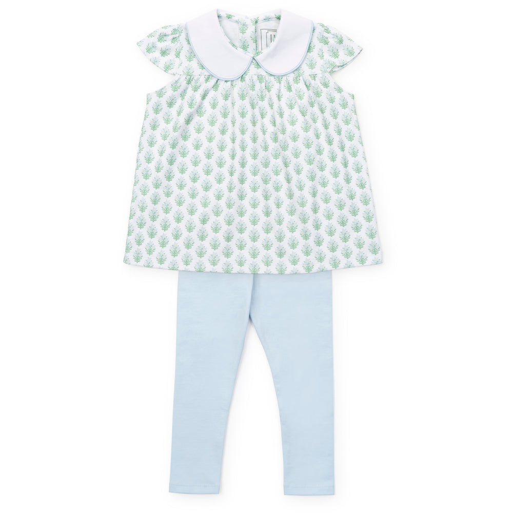 Lila and Hayes Minden Girls Legging, Primrose Proper
