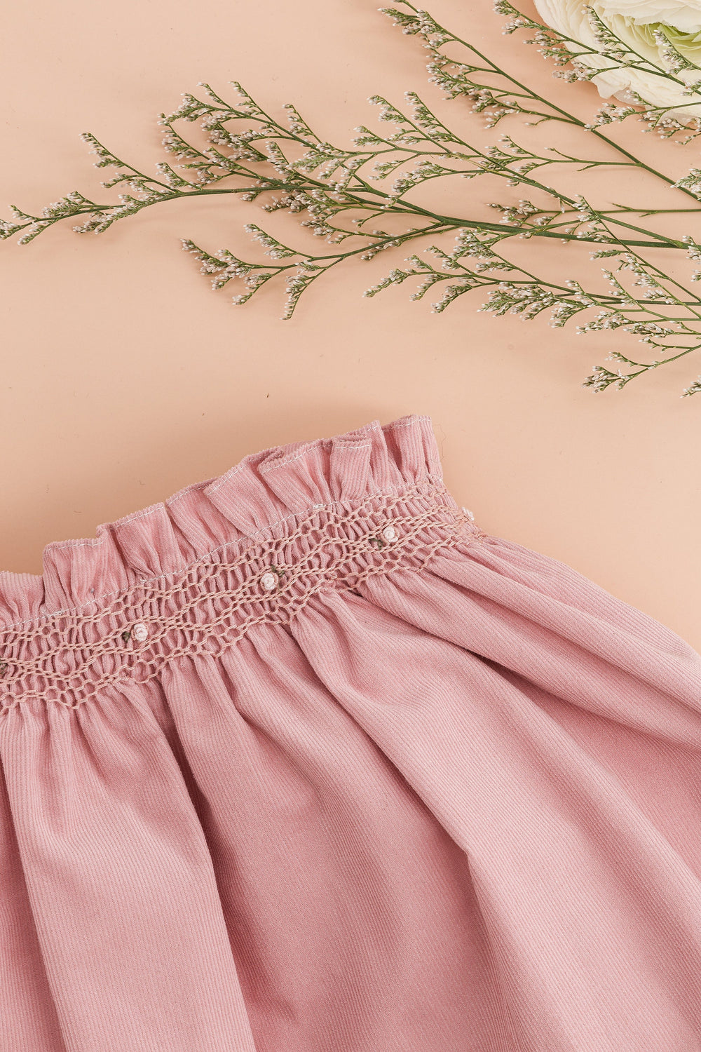 Kidiwi Louise Smocked Skirt with Violaine Blouse