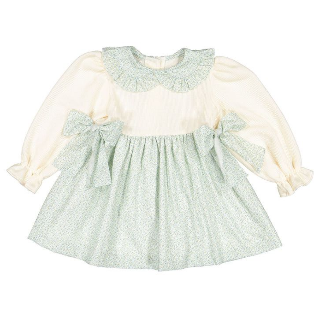 Sal & Pimenta Winter Bloom Blue Dress